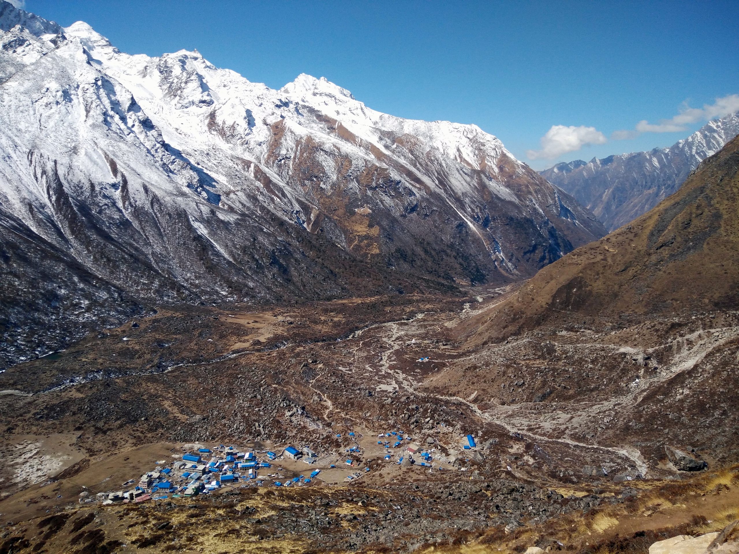 Kyanjin Gopa in Lagtang Region